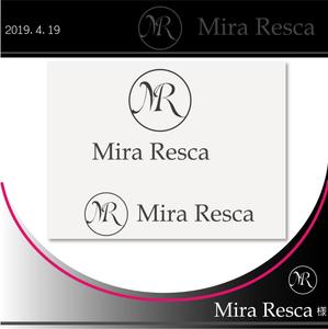 Yshiaki.H (yoshiaki0106)さんの新規　美容室　「Mira Resca」　のロゴ　への提案