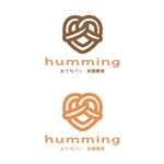 takaeko (takaeko)さんの「おうちパン・料理教室humming」のロゴへの提案