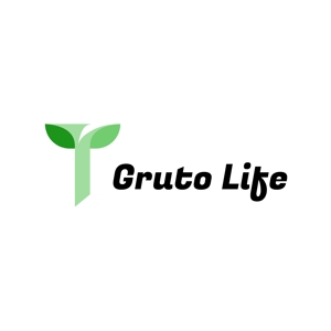 Pine god (godpine724)さんの医療と健康（ヘルスケア）サービスを提供する「Gruto Life」のロゴへの提案