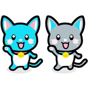 E.crayon (yuuuuuu_ecolibra)さんの★障害者介護の会社★かわいい★企業キャラクター★ネコ★女子ウケ★への提案