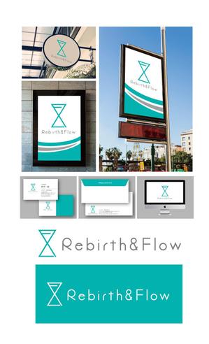 King_J (king_j)さんのコンサルティング会社「Rebirth&Flow」のロゴ　への提案