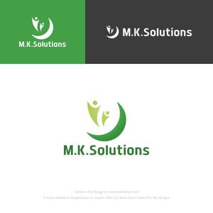 musaabez ()さんの産業医活動・健康管理業務「M.K.Solutions株式会社」のロゴマークデザインへの提案