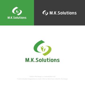 musaabez ()さんの産業医活動・健康管理業務「M.K.Solutions株式会社」のロゴマークデザインへの提案