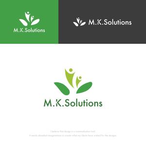 musaabez ()さんの産業医活動・健康管理業務「M.K.Solutions株式会社」のロゴマークデザインへの提案