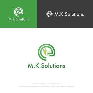 musaabez ()さんの産業医活動・健康管理業務「M.K.Solutions株式会社」のロゴマークデザインへの提案