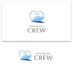 a1b2c3 (a1b2c3)さんの☆★ホワイトニングサロン「CREW」のロゴ、アイコン制作★☆（商標登録予定なし）への提案