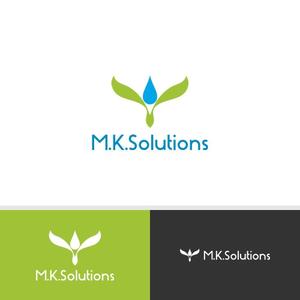 viracochaabin ()さんの産業医活動・健康管理業務「M.K.Solutions株式会社」のロゴマークデザインへの提案