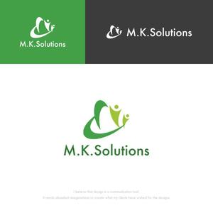 musaabez ()さんの産業医活動・健康管理業務「M.K.Solutions株式会社」のロゴマークデザインへの提案