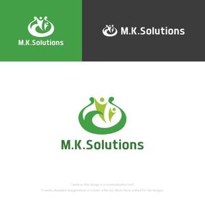 musaabez ()さんの産業医活動・健康管理業務「M.K.Solutions株式会社」のロゴマークデザインへの提案