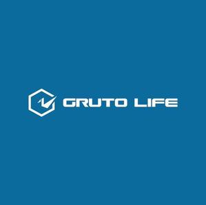 ヘッドディップ (headdip7)さんの医療と健康（ヘルスケア）サービスを提供する「Gruto Life」のロゴへの提案