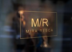 D0917 (D0917)さんの新規　美容室　「Mira Resca」　のロゴ　への提案