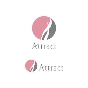 taniさんの「Attract」のロゴ作成への提案