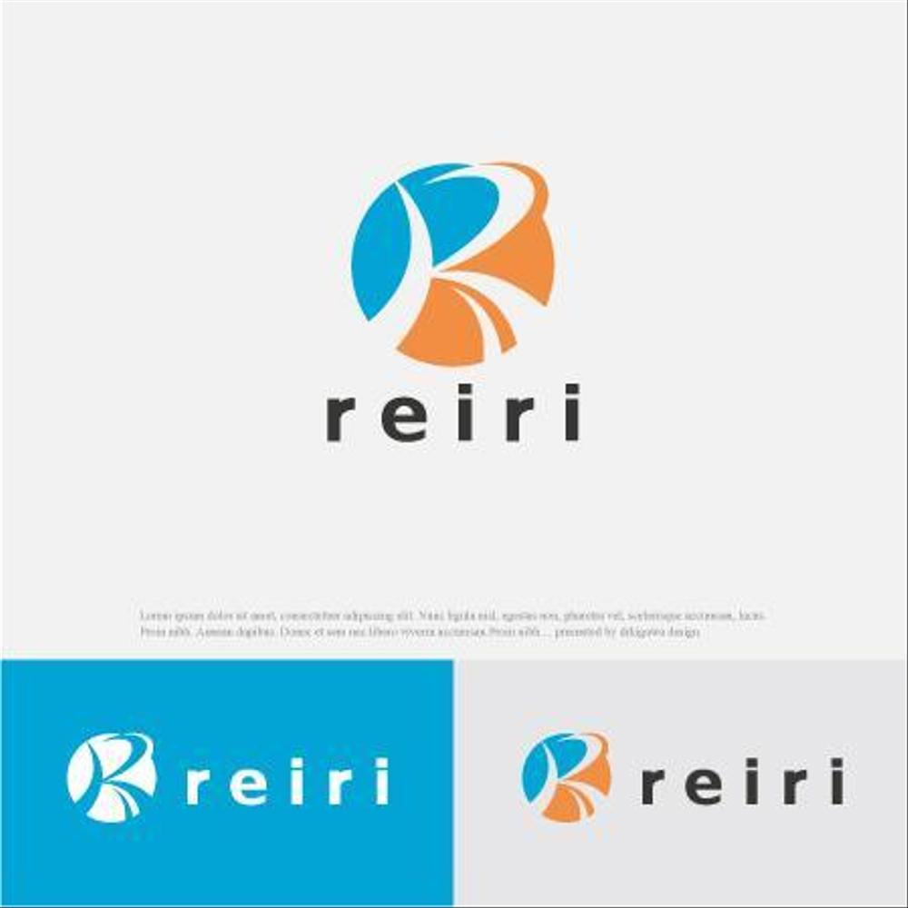 ネットショッピング販売ブランド『reiri』のロゴ