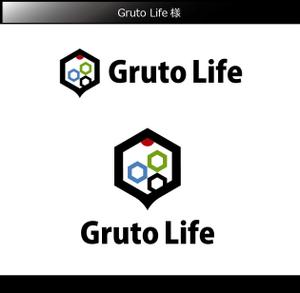 FISHERMAN (FISHERMAN)さんの医療と健康（ヘルスケア）サービスを提供する「Gruto Life」のロゴへの提案
