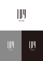 HAREAME (hareame)さんの美容室「ＩＶＹ」のロゴへの提案