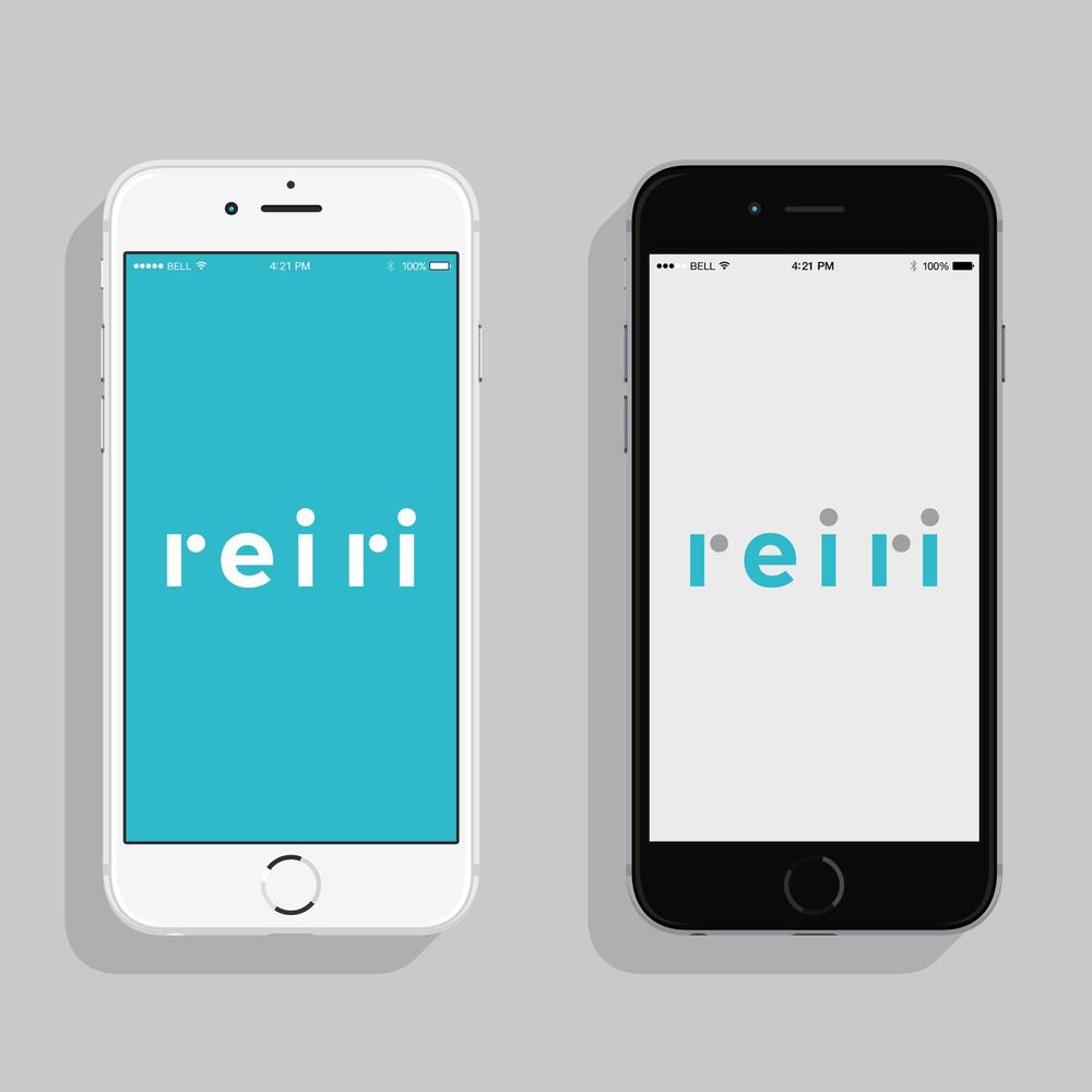 ネットショッピング販売ブランド『reiri』のロゴ