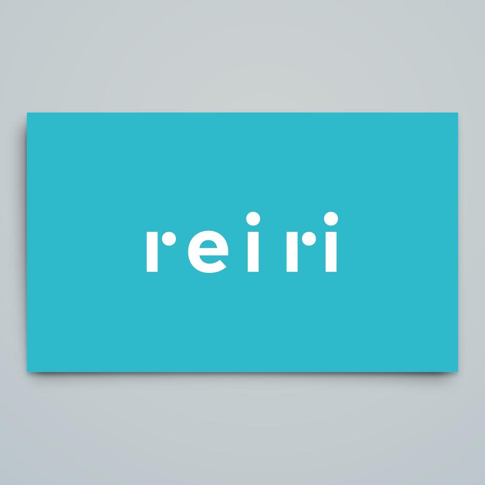 ネットショッピング販売ブランド『reiri』のロゴ