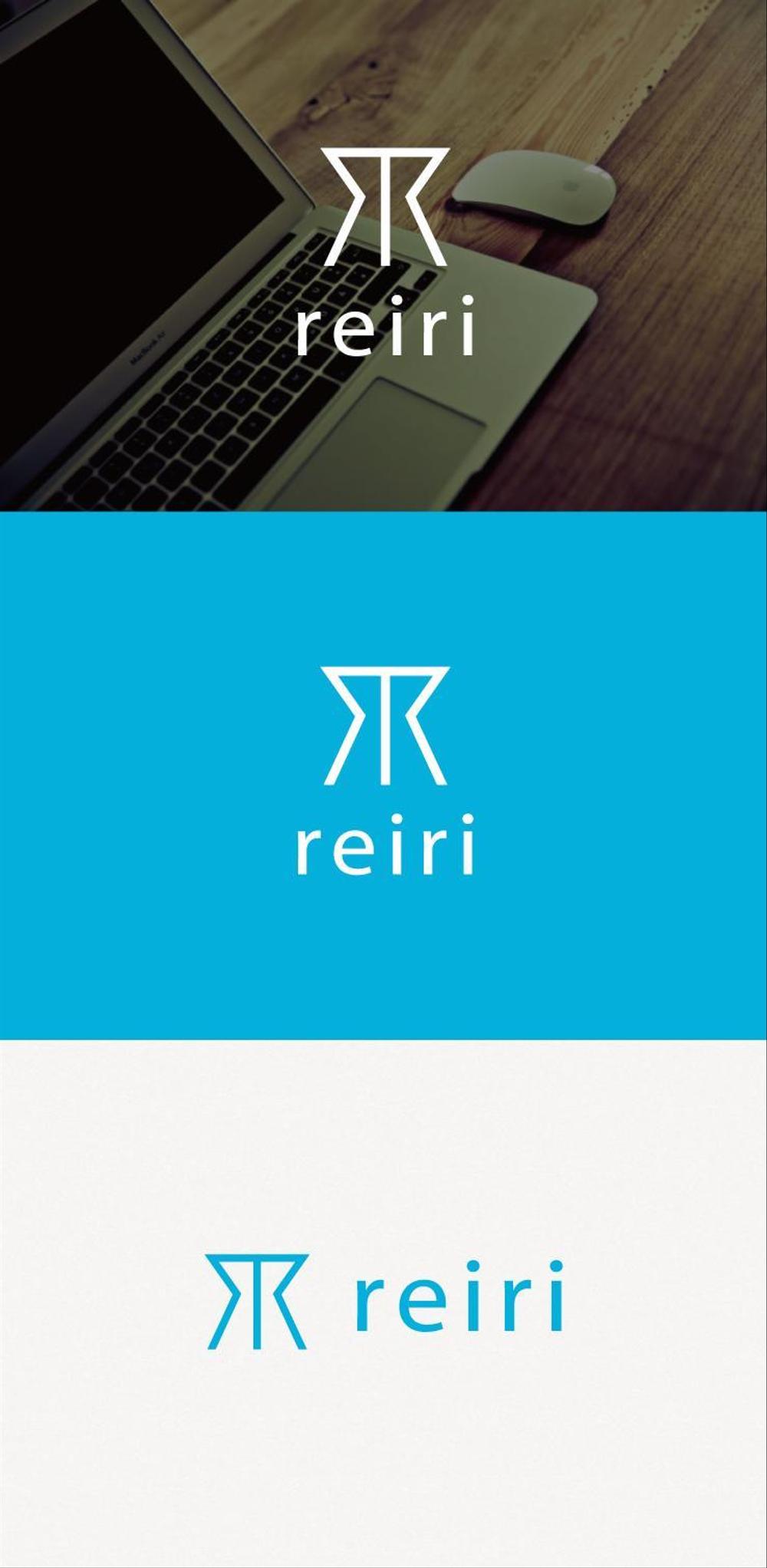 ネットショッピング販売ブランド『reiri』のロゴ