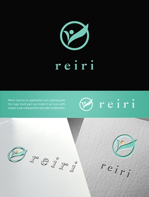 YUSUKE (Yusuke1402)さんのネットショッピング販売ブランド『reiri』のロゴへの提案