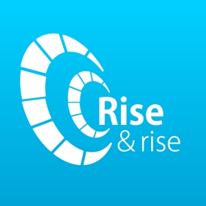 QONDY（クオンディー） (qondy)さんの「Rise＆rise」のロゴ作成（商標登録なし）への提案