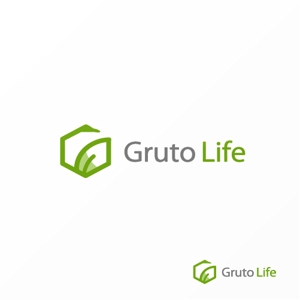 Jelly (Jelly)さんの医療と健康（ヘルスケア）サービスを提供する「Gruto Life」のロゴへの提案
