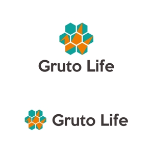 MOCOPOO (pou997)さんの医療と健康（ヘルスケア）サービスを提供する「Gruto Life」のロゴへの提案