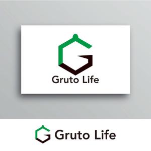 White-design (White-design)さんの医療と健康（ヘルスケア）サービスを提供する「Gruto Life」のロゴへの提案