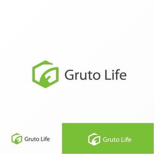 Jelly (Jelly)さんの医療と健康（ヘルスケア）サービスを提供する「Gruto Life」のロゴへの提案