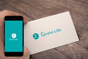 sumiyochi (sumiyochi)さんの医療と健康（ヘルスケア）サービスを提供する「Gruto Life」のロゴへの提案