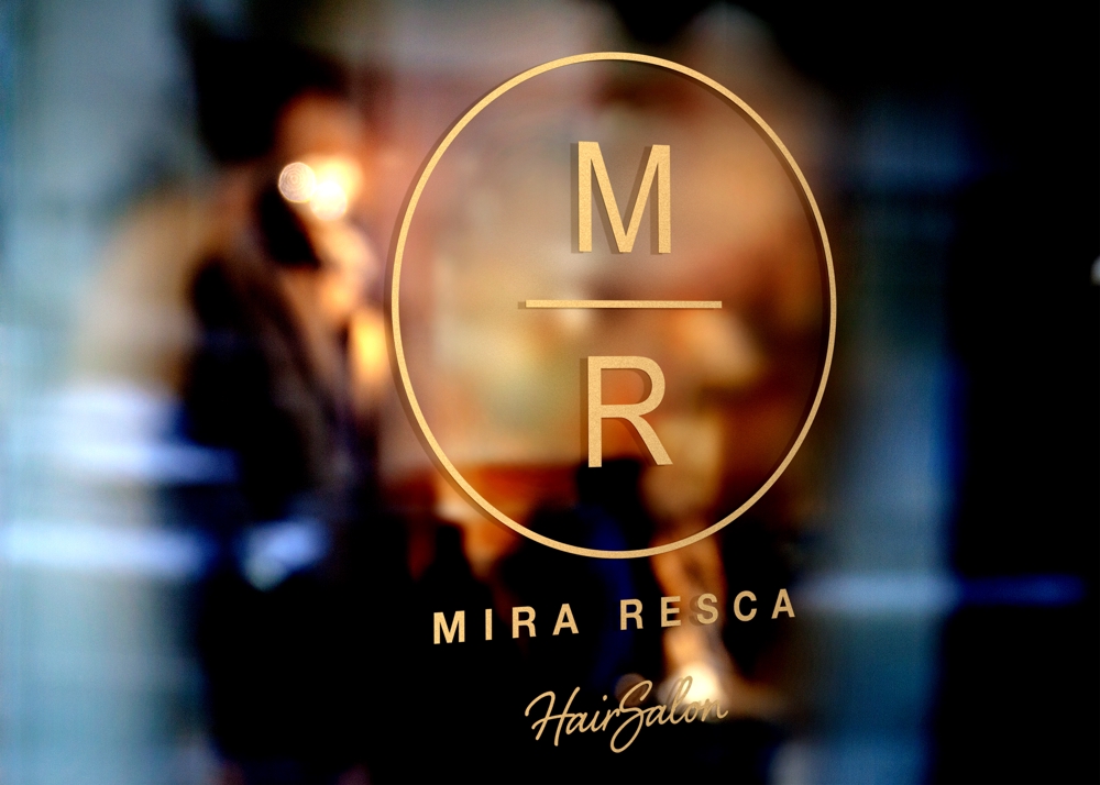 新規　美容室　「Mira Resca」　のロゴ　