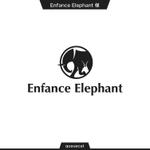 queuecat (queuecat)さんの「Enfance  Elephant」のロゴ制作(商標登録予定)への提案
