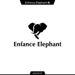 queuecat (queuecat)さんの「Enfance  Elephant」のロゴ制作(商標登録予定)への提案