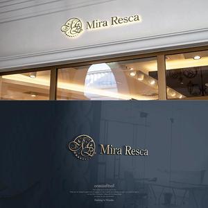 onesize fit’s all (onesizefitsall)さんの新規　美容室　「Mira Resca」　のロゴ　への提案