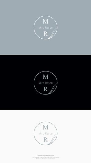 plus color (plus_color)さんの新規　美容室　「Mira Resca」　のロゴ　への提案