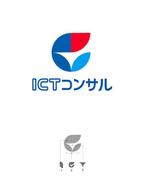 Anne_co. (anne_co)さんのサービスロゴ「ＩＣＴコンサル」のデザインへの提案