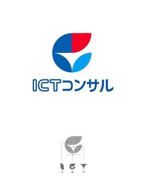 Anne_co. (anne_co)さんのサービスロゴ「ＩＣＴコンサル」のデザインへの提案