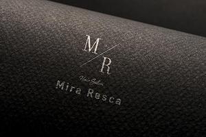 MARKS DESIGN (Marks27)さんの新規　美容室　「Mira Resca」　のロゴ　への提案