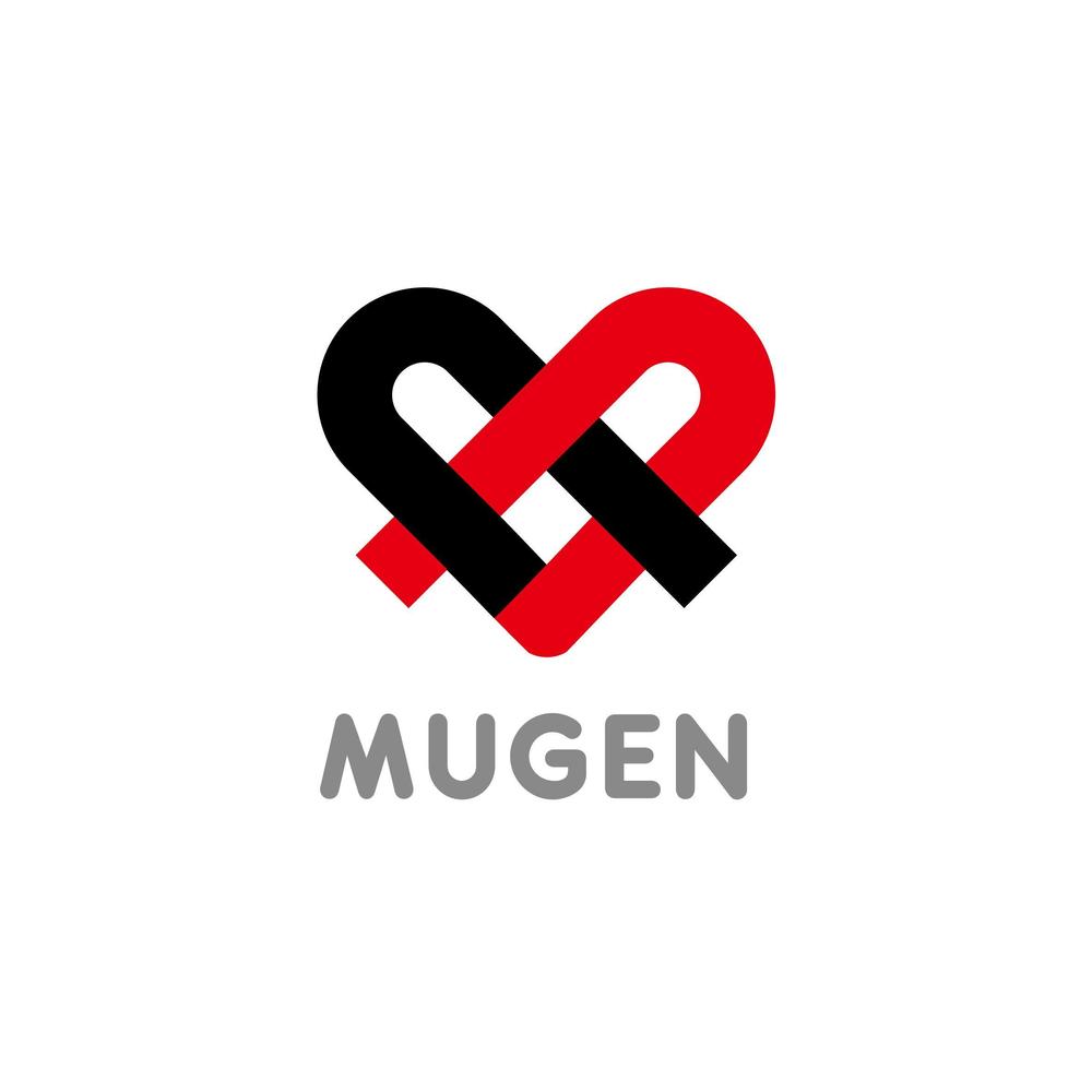 「MUGEN」のロゴ作成