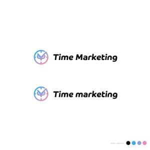 Ü design (ue_taro)さんの会社ロゴ制作「株式会社タイムマーケティング」への提案