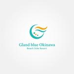 tanaka10 (tanaka10)さんの海沿い宿泊施設「Gland blueOkinawa」のロゴ作成への提案