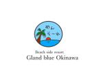 齋藤の旦那 (hinadanna)さんの海沿い宿泊施設「Gland blueOkinawa」のロゴ作成への提案