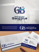 YUSUKE (Yusuke1402)さんの海沿い宿泊施設「Gland blueOkinawa」のロゴ作成への提案