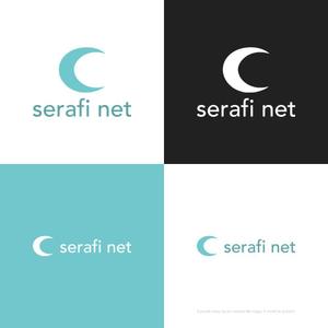 themisably ()さんのネットショップサイト「serafi net」のロゴへの提案