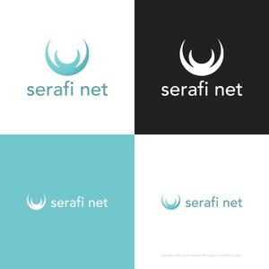 themisably ()さんのネットショップサイト「serafi net」のロゴへの提案