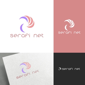 venusable ()さんのネットショップサイト「serafi net」のロゴへの提案