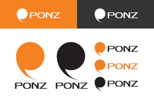 ロゴ研究所 (rogomaru)さんの飲食店経営　株式会社PONZ の会社ロゴデザインへの提案