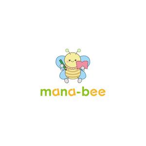 Uranus design (ZELL)さんの学習塾「ｍａｎａ－ｂｅｅ」のロゴへの提案