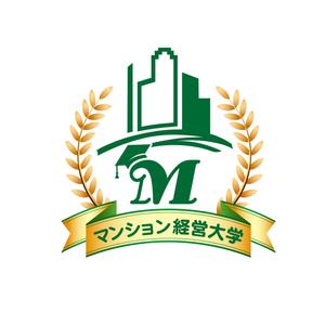 井上芳之 (Sprout)さんの「マンション経営大学」の校章制作依頼です（商標登録なし）。への提案