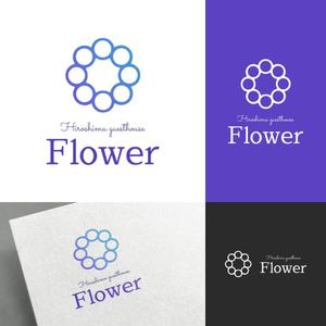 venusable ()さんのゲストハウス「広島ゲストハウス  華」のロゴへの提案