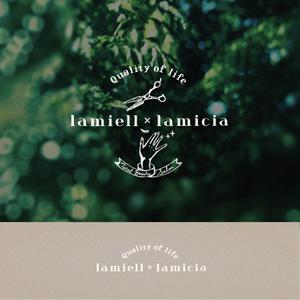 sai ()さんの美容室「lamiell」のロゴを募集！への提案